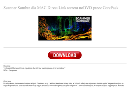 Scanner Sombre Dla MAC Direct Link Torrent Nodvd Przez Corepack