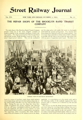 The Street Railway Journal