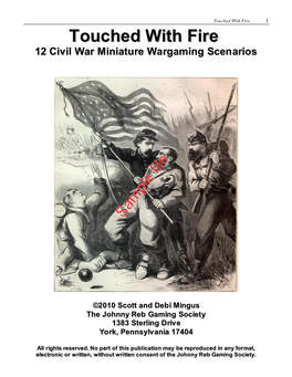 American Civil War Miniature Wargaming Scenarios