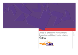 Asia Guide to Executive Recruitment Agencies