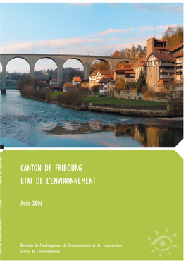 Canton De Fribourg Etat De L'environnement