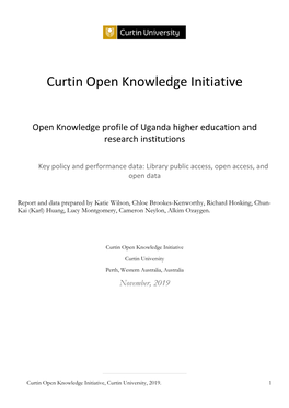 Uganda Higher Education and Research Institutions