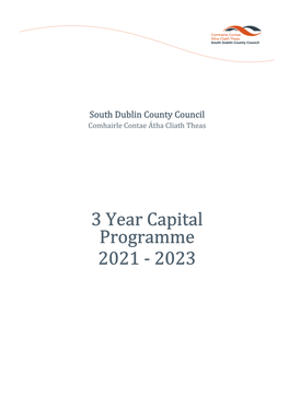 3 Year Capital Programme 2021 - 2023