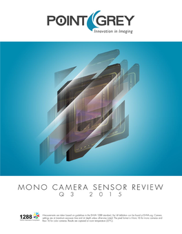 Mono Camera Sensor Review 1 CONTENT