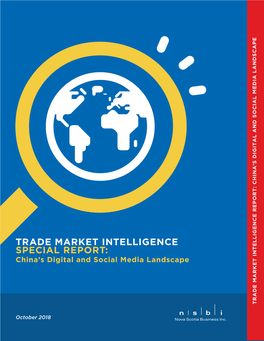 Trade Market Intelligence Special Report