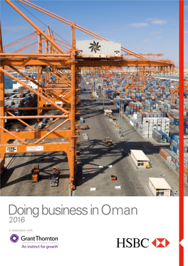 Doing Business in Oman 2016