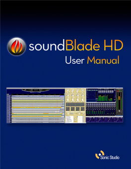 Sonic Studio Soundblade HD User Manual.Pdf
