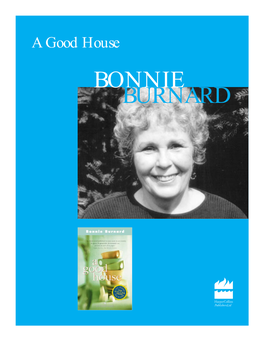 BONNIE BURNARD © Copyright 2001 by Harpercollinspublishersltd