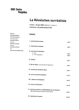 La Révolution Surréaliste