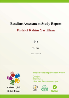 Baseline Assessment Study Report District Rahim Yar Khan