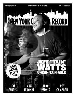 Jeff “Tain” Special Feature: Watts Best of Uncon-Tain-Able 2016