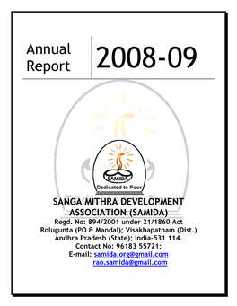 Annual Report 2008-09