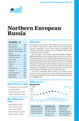 Northern European Russia (Северно- Rabocheostrovsk