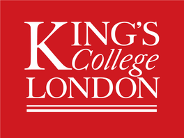 An Introduction to the King's-Crick Partnership