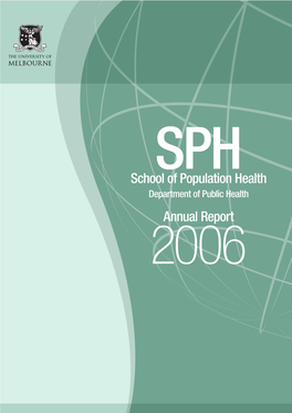 School of Population Health Annual Report