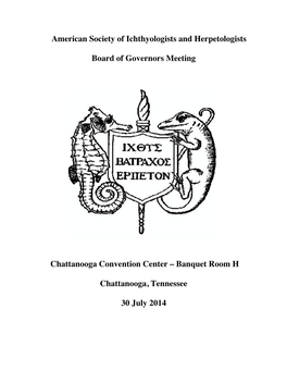 2014 Board of Governors Report