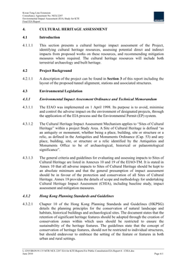 4. Cultural Heritage Assessment