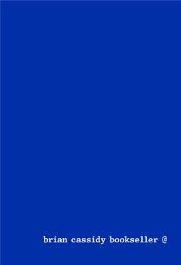 Brian Cassidy Bookseller @ Cover: International Klein Blue (IKB), Item #4