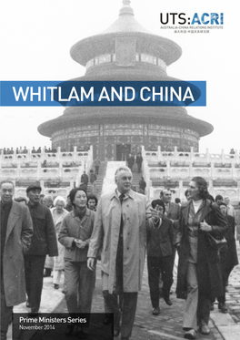 Whitlam and China