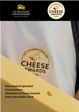 New Zealand Specialist Cheesemakers Champion Of