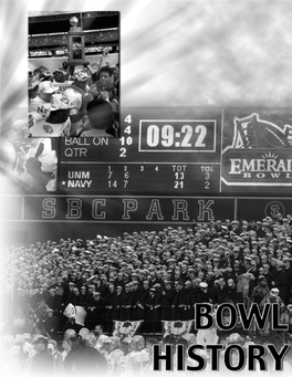 1958 COTTON BOWL NAVY 20, RICE 7 1961 ORANGE BOWL JANUARY 1, 1958 • DALLAS, TEXAS MISSOURI 21, NAVY 14 JANUARY 2, 1961 • Mids Topple Rice, 20-7 MIAMI, FLA