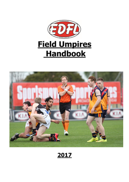 Field Umpires Handbook