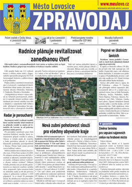 Radnice Plánuje Revitalizovat Zanedbanou Čtvrť