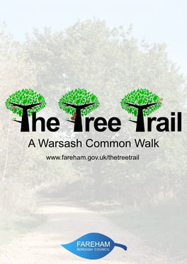 The Tree Trail and Poetry Path Have Been Designed to Encourage People of All Ages to Take More Advantage of Our Local Natural Environment