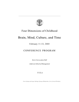 Brain, Mind, Culture, and Time