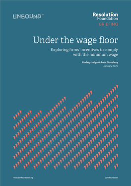 Under the Wage Floor Exploring Firms’ Incentives to Comply with the Minimum Wage