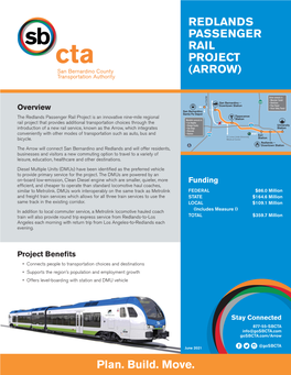 Redlands Passenger Rail Project (Arrow)