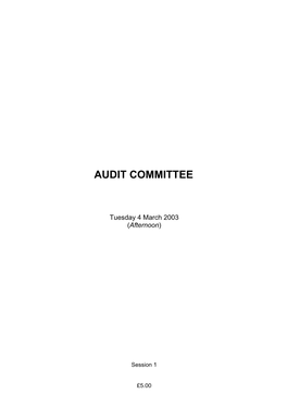 Audit Committee