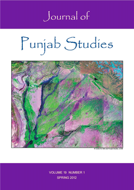 Caste in Punjab: Political 27 Marginalisation and Cultural Assertion of Scheduled Castes in Punjab
