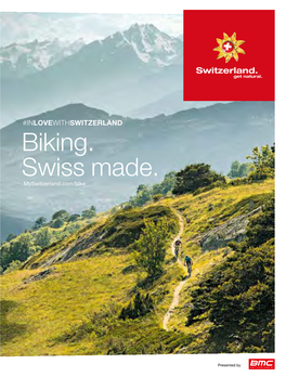Broschuere, Biking Swiss Made EN