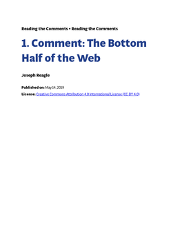 The Bottom Half of the Web