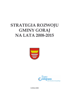 Strategia Rozwoju Gminy Goraj Na Lata 2008-2015