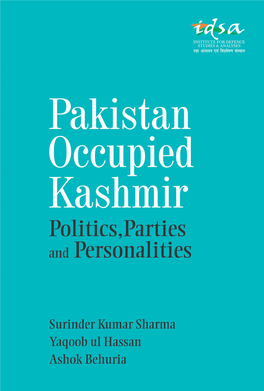 Pakistan Occupied Kashmir Politics, Parties and Personalities