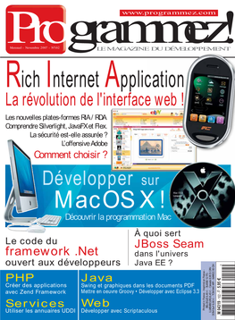 Macos X ! Découvrir La Programmation Mac À Quoi Sert Le Code Du Jboss Seam Framework .Net Dans L'univers Ouvert Aux Développeurs Java EE ?