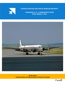 CASM-Aircrafthistories-Canadairnorthstar.Pdf