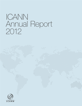 ICANN Annual Report 2012