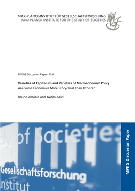 Varieties of Capitalism and Varieties of Macroeconomic Policy: Are Some Economies More Procyclical Than Others?