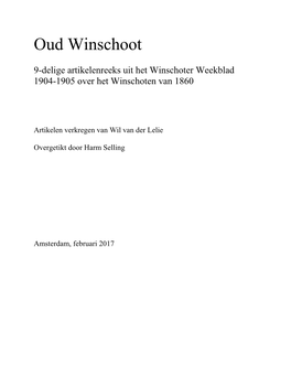 Oud Winschoot
