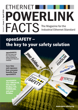 Opensafety – the Key to Your Safety Solution