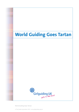 World Guiding Goes Tartan