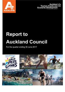 Report to Auckland Council