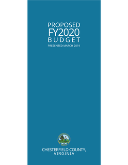 FY2020 Proposed Budget Net of Transfers Between Funds Is $1,432,691,100