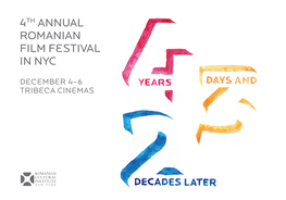 4Th Annual Romanian Film Festival in NYC