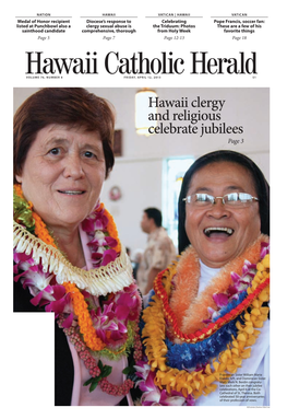 Hawaii Clergy and Religious Celebrate Jubilees Page 3