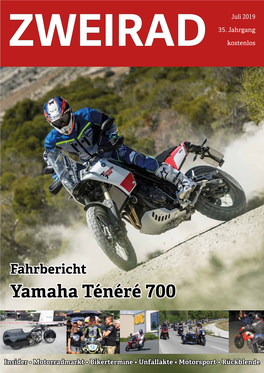 Fahrbericht Yamaha Ténéré 700