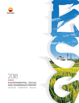 2018 Environmental Social and Governance Report